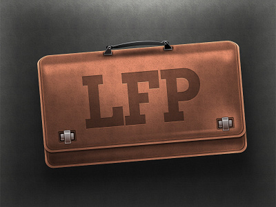 Lfp Briefcase Illustration briefcase illustration leather serious