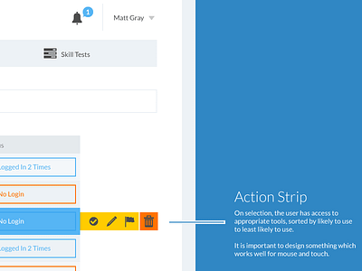 Ssa Wireframe Home Candidates app dashboard html5 schedule skills work