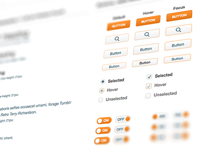 Styleguide in progress