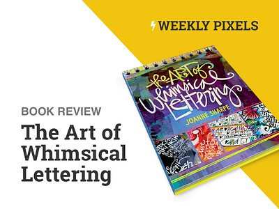 Book Review - The Art of Whimsical Lettering book lettering review typography