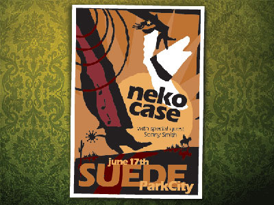 Neko Case Poster graphic design poster