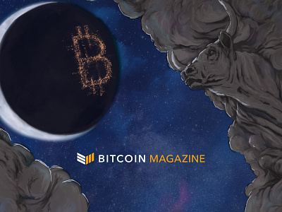 Bitcoin Magazine – Website Banner Illustration bitcoin bitcoin magazine blockchain crypto design illustration