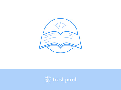 Frost – Powered by Po.et bitcoin blockchain branding crypto cryptocurrency design frost illustration logo po.et poe