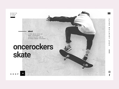 Concept website 11Skate©