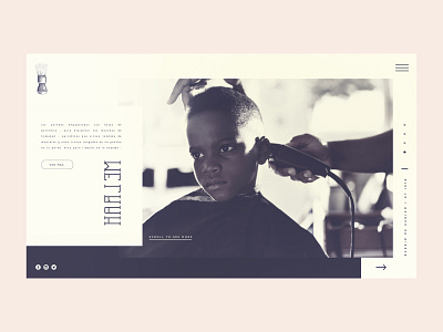 Concept website HARLEM©