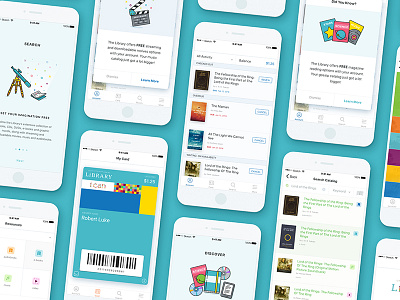 Charlotte Meck Library App app beacons books ios iphone library