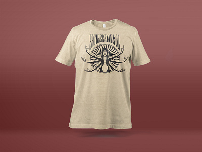 Brother Ryan & Co. Shirt Design design doom hippie indian psychedelic rock shirt stoner tshirt weed woman