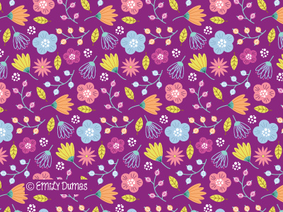 Floral Pattern floral floral pattern illustration pattern repeat pattern surface design vector
