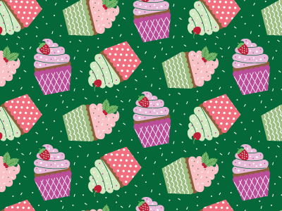 Cupcake Pattern