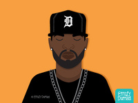 goods dribbble j dilla flyer template