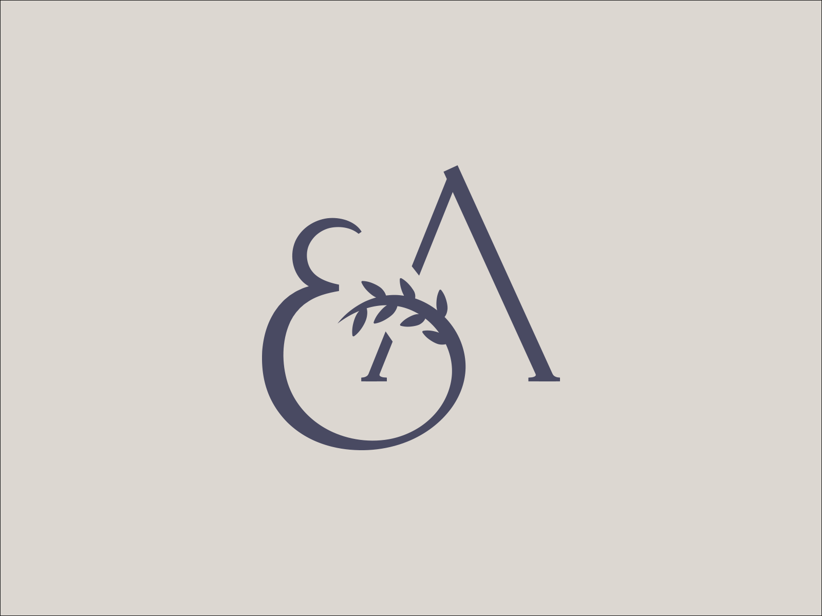 Monogram Construction illustration lettering logo minimalist modernist monogram type typogaphy vector wordmark