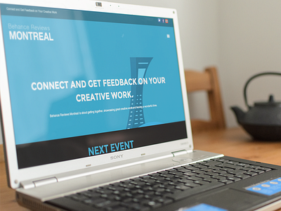 Behance Reviews Montreal behance landing page microsite montreal portfolio reviews website