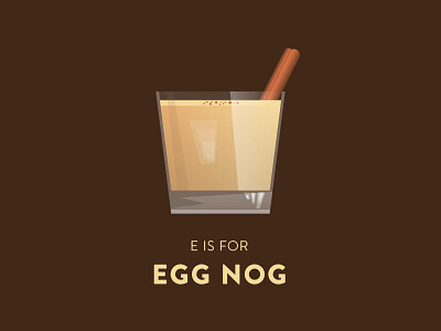 (WIP) E is for Egg Nog