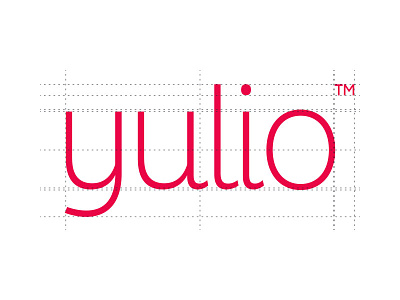 Yulio Logotype 3d architecture branding cad interior design logo saas startup typography virtual reality wordmark yulio