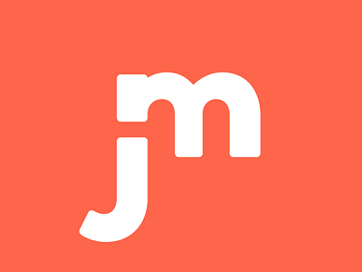 JM Monogram branding identity jm logo minimalist monogram photography videography