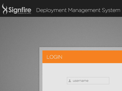 Signfire Deployment Management System