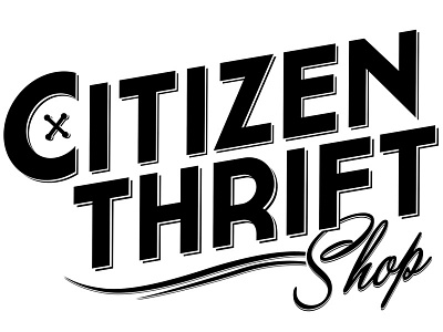Citizen Thrift Logo branding citizen thrift graphic design logo moussecreative naming