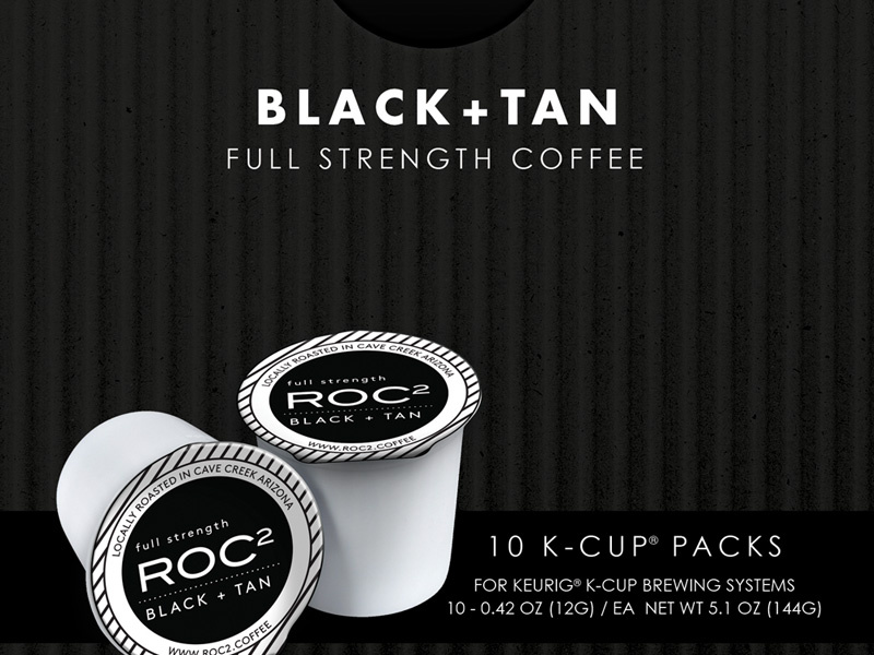Roastery of Cave Creek K-Cup Packaging mousse creative roastery of cave creek coffee design packaging