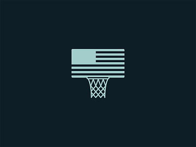Uncle Slam america american flag basketball final four flag icon march madness