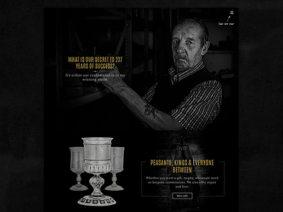AE Williams Website Design design industrial ui ux web design