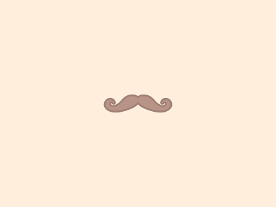 Mustache Icon barber barber logo barber shop hipster icon logo minimal modern mustache mustaches thin line