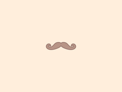 Mustache Icon barber barber logo barber shop hipster icon logo minimal modern mustache mustaches thin line