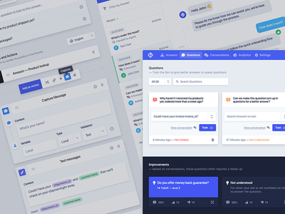 Chatbot UI Kit 🤖 - Freebie .xd