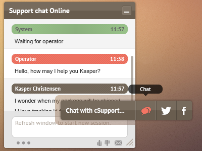 Inline Chat update chat inline live chat overlay popup social widget