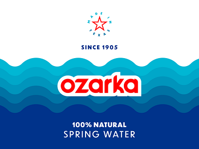 Ozarka Water Rebrand