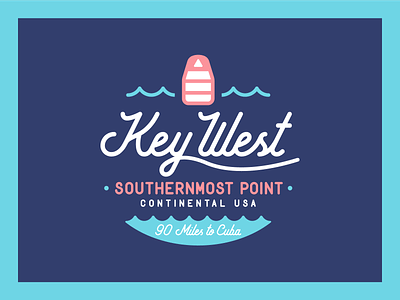 Key West Badge | Alternate Layout
