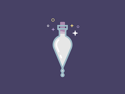 Felix Felicis Potion clean custom icon flat flat design flat icon flat logo harry potter icon logo logo design magic modern potion pottermore simple wizard wizarding world