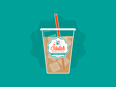Free Iced Coffee Cup with Topping Mockup by Country4k on Dribbble