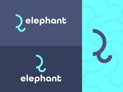 Elephant animal logo brand design brand identity brand identity design branding branding identity clean elephant elephant logo flat flat design geometric icon isometric logo logo design logomark minimal modern simple