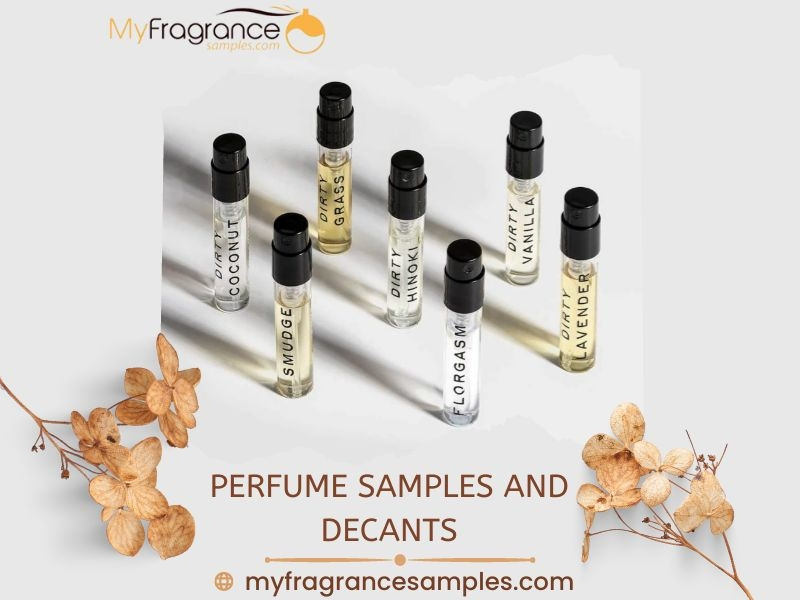 Perfume Samples and Decants by My Fragrance on Dribbble