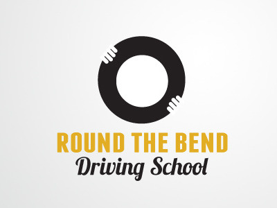 Round The Bend Logo design dublin graphic identity logo