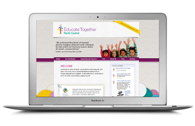 Educate Togther Websites design website