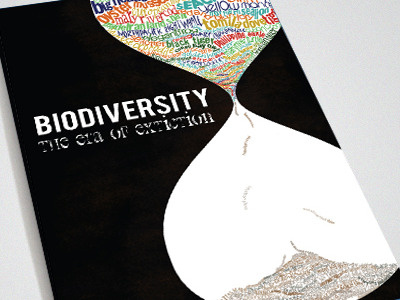Biodiversity Book Cover book cover children colour design graphics typography