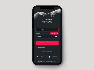 Sign Up 001 app sign up ui ux ui daily uidaily uidailychallenge