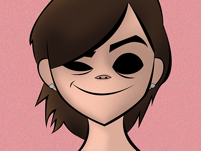 Gorillaz style illustration draw dribbble gorillaz illustration style