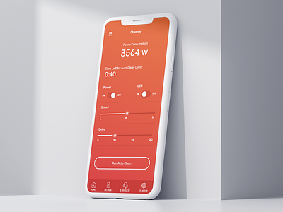 Smart Home App app dribbble home smartcontrol smarthome user interface
