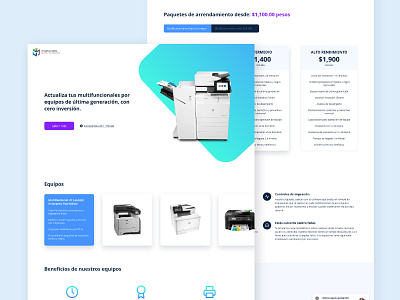 Landing page ISM Grupo adobe xd design diseño web gradient color home page design interfaces landing page ui ui ux design ui deisgn ux web