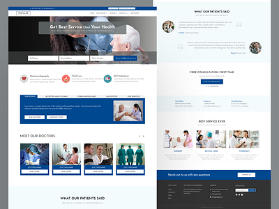 Medical Website Landing Pages