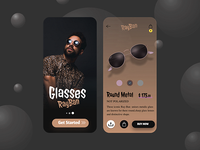 RAYBAN🕶️ design mobileapp rayban ui ui designer uidesign uitrends uiux uiuxtrends userexperience userinterface ux visual design