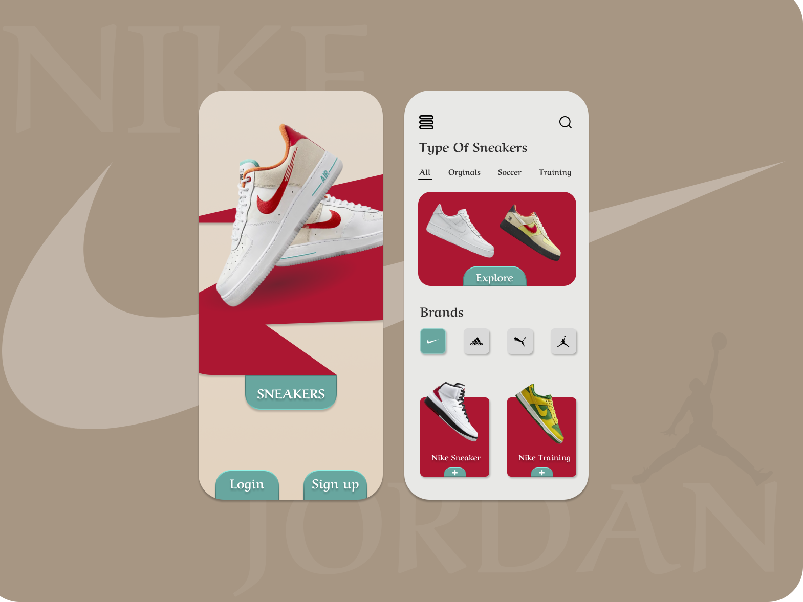 SNEAKERS APP UI-DESIGN by Syed Ashraf on Dribbble