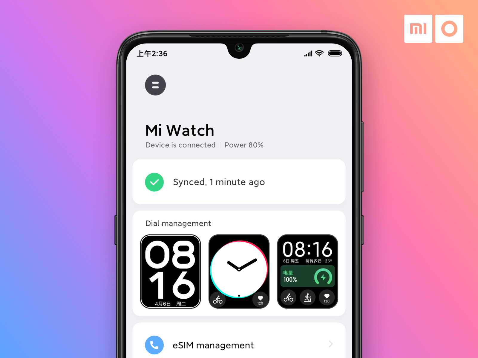 Mi Wear App by awei x on Dribbble