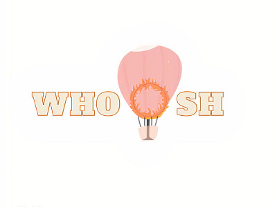 Hot Air Balloon animation branding graphic design logo ui