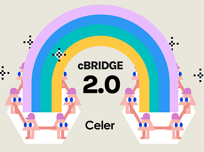 Celer Cbridge 2.0 celer crypto figma finance illustration layer2