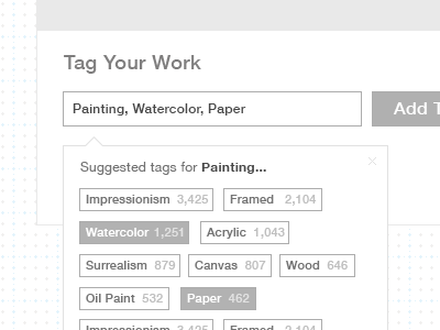 Tagging Wireframe