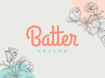 Batter Logo baker branding design graphic design logo logo design sri lanka typography