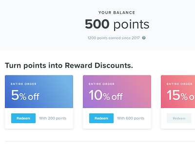 Rewards Dashboard